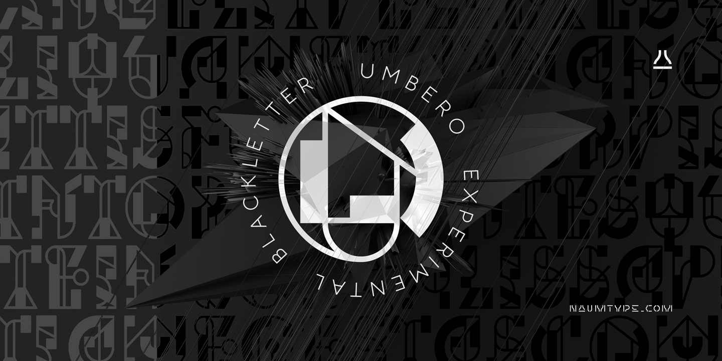 Пример шрифта Umbero #1